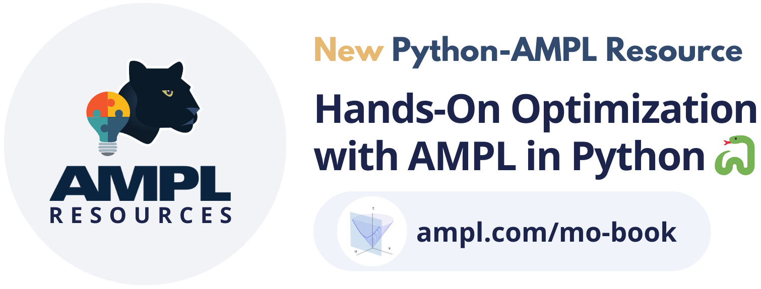 Hands-On Mathematical Optimization with AMPL in Python