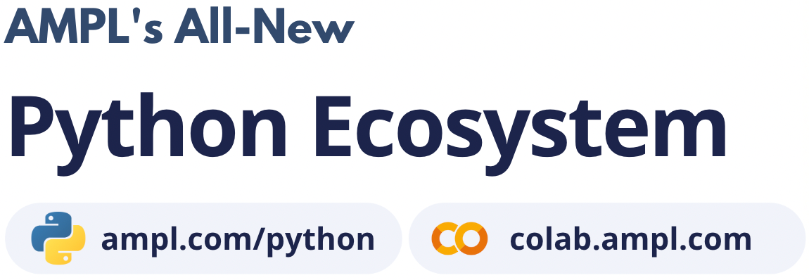 AMPL Python Ecosystem